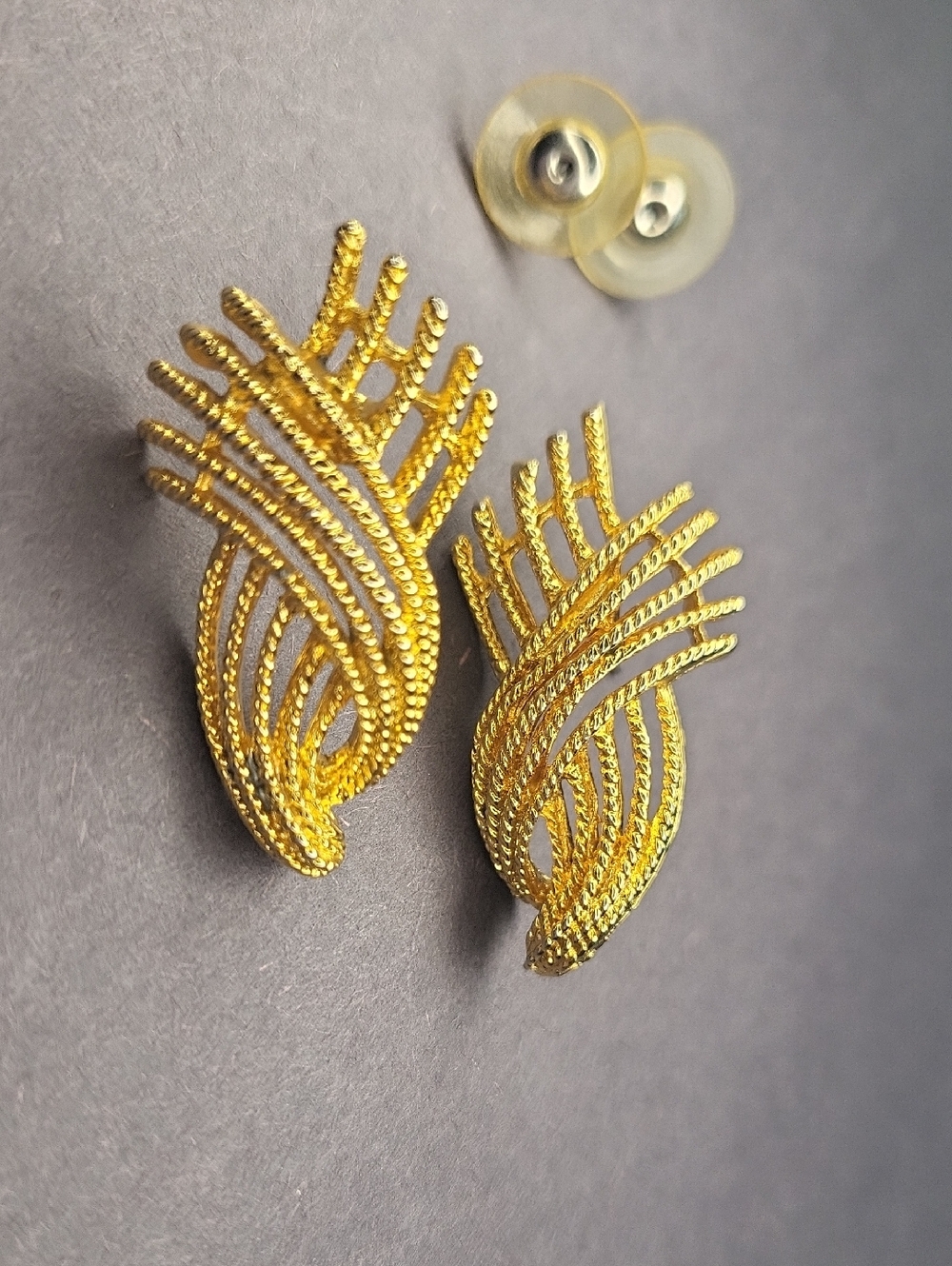 Elegant Gold-Tone Earrings